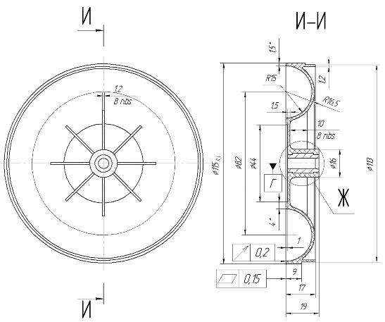 加熱器的交換器 鑄鋁件 模具加工外協(xié) 圖紙1